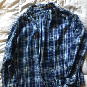 Men’s Polo Ralph Lauren flannel shirt Large